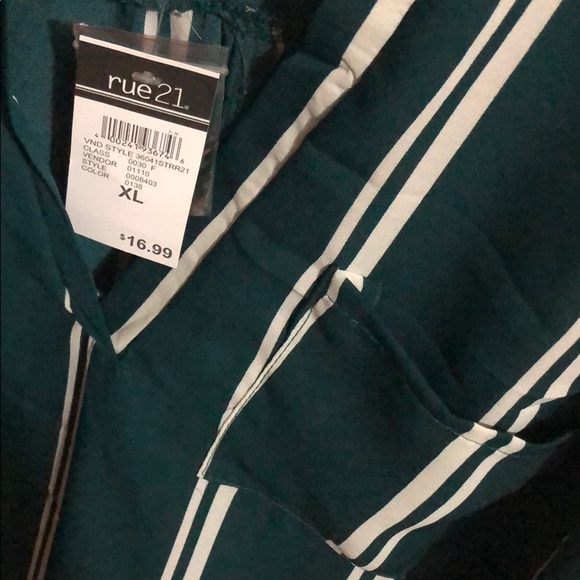 Rue21 striped shirt - Picture 3 of 4